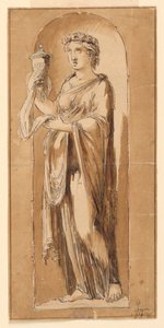 Design for a Sculpture in a Niche