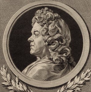 Portrait of the Composer Jean-Baptiste Lully by Augustin Saint Aubin de