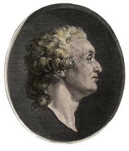 Portrait of Marie Jean Antoine Nicolas de Caritat, Marquis de Condorcet (1743-1794) after Augustin Saint-Aubin (1736-1807) by Augustin de (after) Saint Aubin