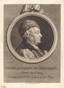 Charles Henri de Heineken by Augustin de Saint Aubin