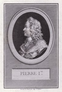 Peter the Great, Tsar of Russia by Augustin de Saint Aubin