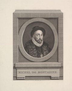 Portrait of Michel de Montaigne, 1774 by Augustin de Saint Aubin