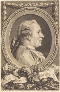 Jean Monnet by Augustin de Saint Aubin after Charles Nicolas Cochin II