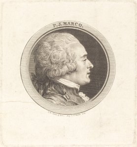P.J. Marco by Augustin de Saint Aubin after Charles Nicolas Cochin II