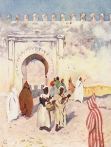 Gate in the Old Town Wall, Tangier