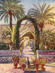 In the Garden of the Alcazar, Seville