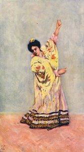Spanish Gipsy Dancing the Tanga by Augustine Fitzgerald