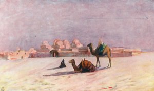 Sunset at Kairouan
