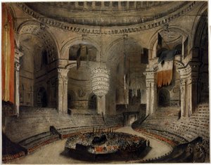 The Burial of Lord Horatio Nelson in Saint Paul