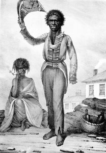 Bungaree, a Native Chief of New South Wales, Engraved by Charles Joseph Hullmandel