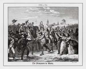 Entry of French Troops into Mainz by Augustus J. Beck