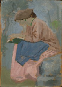 A Woman Reading - Provencal Study