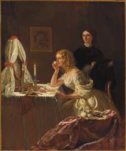 A Young Lady at Her Toilet by Augustus Leopold Egg