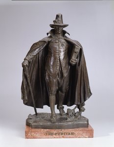 The Puritan by Augustus Saint Gaudens