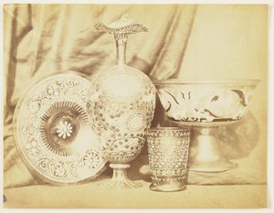 Dishes with Enamel Patterns