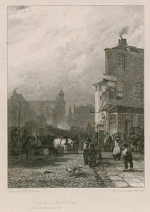 Demolition of Swallow Street, London by Augustus Wall Callcott