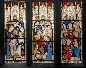 Events from the Life of Christ & The Virgin Mary (detail) by Augustus Welby Northmore Pugin