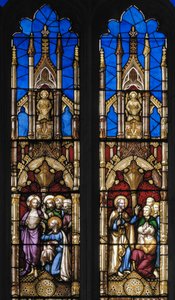 Events in the Life of St. Thomas the Apostle (detail) by Augustus Welby Northmore Pugin