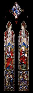 Isaiah & St. John the Evangelist by Augustus Welby Northmore Pugin