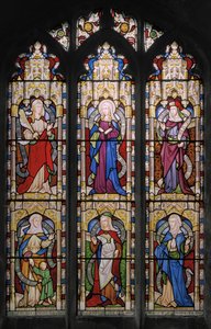 Ruth, The Virgin Mary, Sarah, Hannah, Dorcas, and Anne by Augustus Welby Northmore Pugin