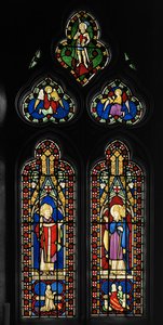 St. Augustine and St. Gregory, Chapel East Window by Augustus Welby Northmore Pugin