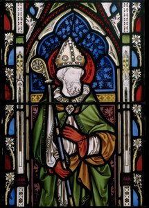 St. David (detail) by Augustus Welby Northmore Pugin