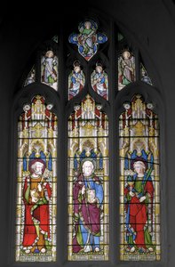 St. Peter, St. James the Great, and St. John the Evangelist by Augustus Welby Northmore Pugin