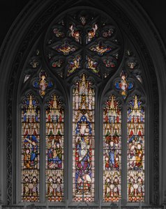 Virgin and Christ with Scenes from Her Life by Augustus Welby Northmore Pugin