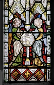 Virgin and Christ with Scenes from Her Life (detail) by Augustus Welby Northmore Pugin