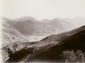 Pamir River Junction with Hindu Kush Beyond by Aurel Stein
