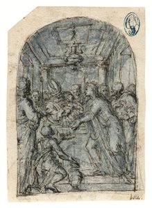 The Presentation in the Temple by Aurelio (attr. to) Luini