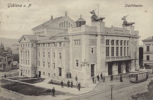 Theatre, Gablonz an der Neisse, Austria by Austrian Photographer