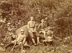 Archduke Franz Ferdinand after the Hunt, Sri Lanka c.1892 by Austrian School