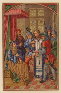 Herodes mocks the Lord by Austrian School