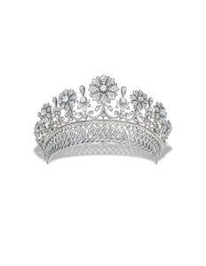 Kochert Antique Diamond Tiara by Austrian School