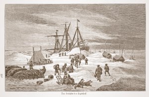 Leaving the Tegetthoff, 1876 by Austrian School