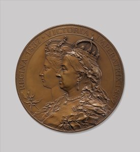 Medal commemorating Queen Victoria