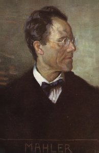 Portrait of Gustav Mahler by Austrian School