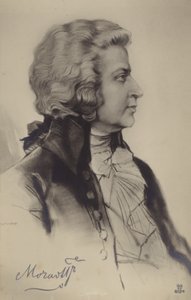 Portrait of Wolfgang Amadeus Mozart by Austrian School