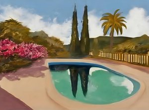 Cypress Pool Reflections