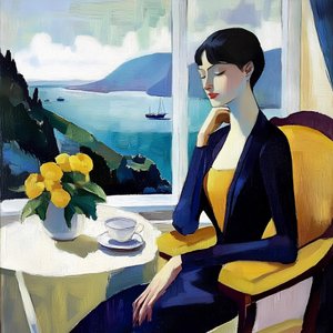 Elegant Ocean View by Avanesova Elena