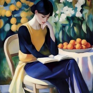 Peaceful Garden Reading