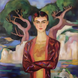 Serene Woman Portrait