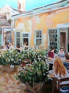 Summer Cafe Patio