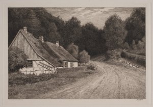Peasant House by the Forest
