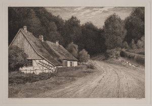 Peasant House by the Forest
