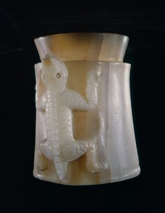 Jar, found on Isla de Sacrificios, Veracruz, Mexico by Aztec