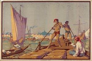 Rangoon Port, from the series 