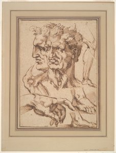 Sheet of Studies by Baccio Bandinelli
