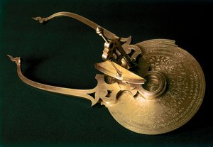 Nautical Compass by Baldassare Lanci by Baldassare (c.1510-71) Lanci